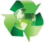 재활용을 통한 순환경제 완성 관련 로고