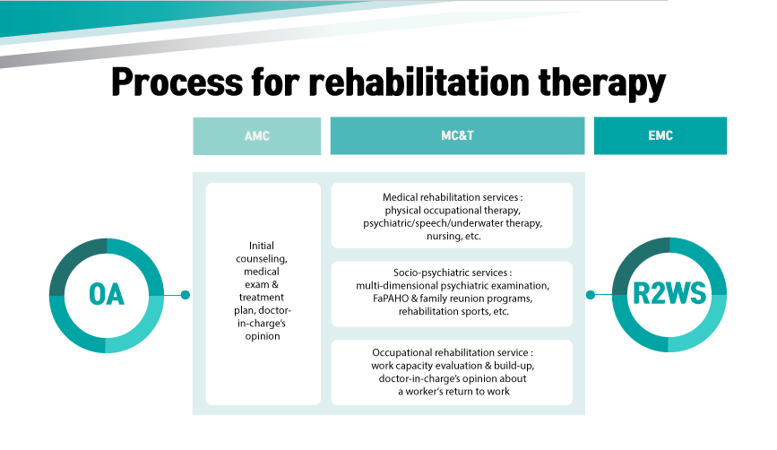 Process for rehabilitation therapy